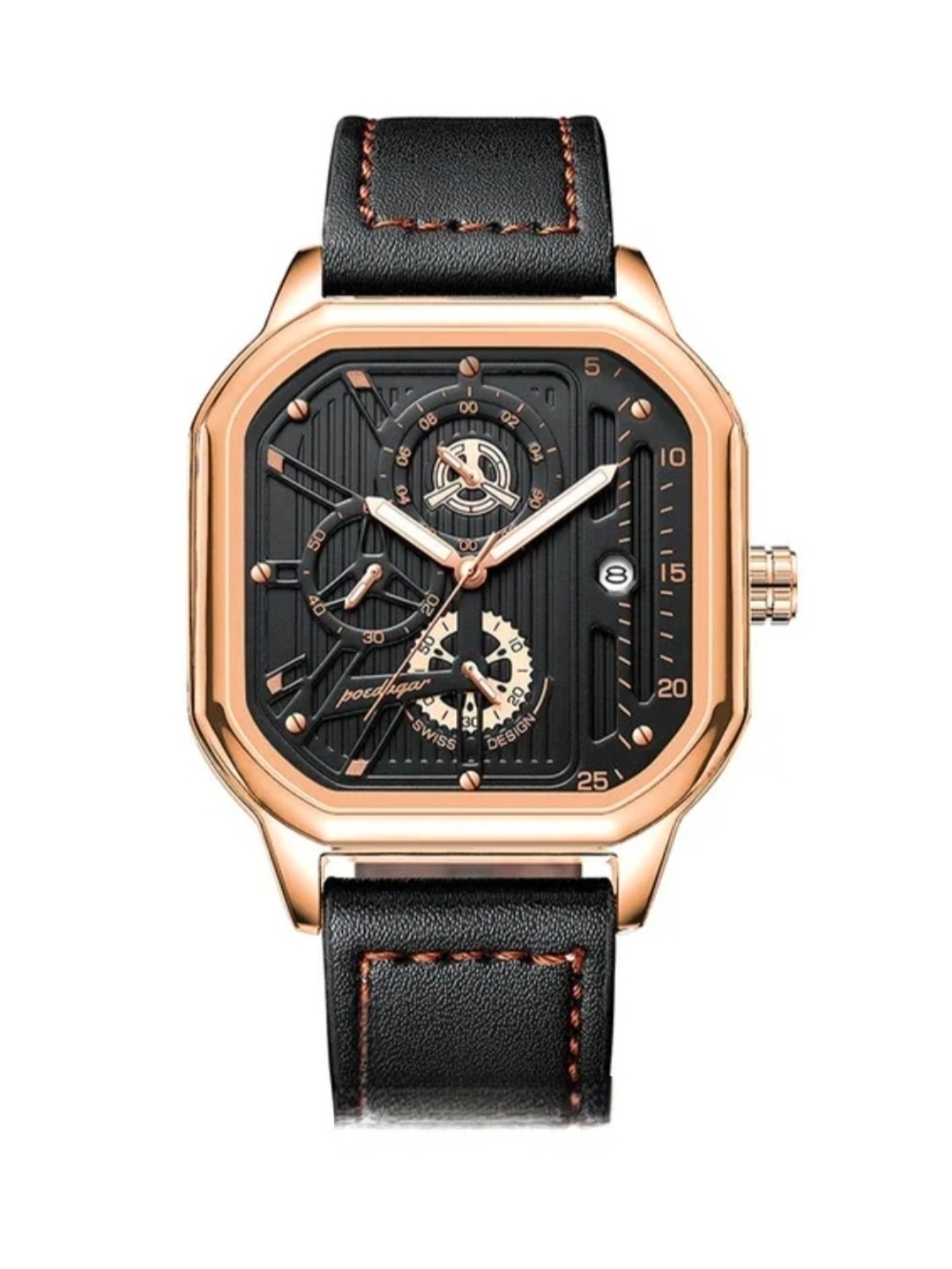 Luxury Rose Gold Chronograph